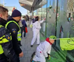 Pand One-Dyas beklad tijdens demonstratie