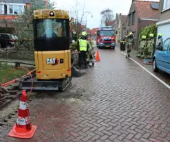 Opnieuw gaslekkage na werkzaamheden voor glasvezelaanleg