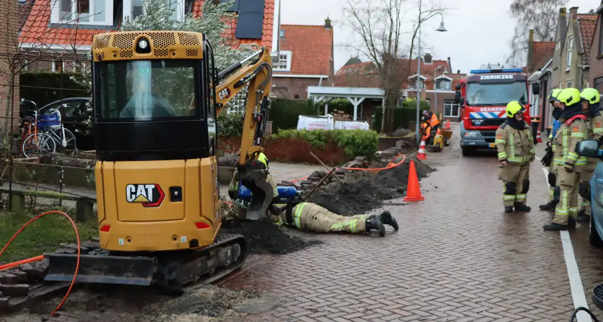 Opnieuw gaslekkage na werkzaamheden voor glasvezelaanleg - Foto 2