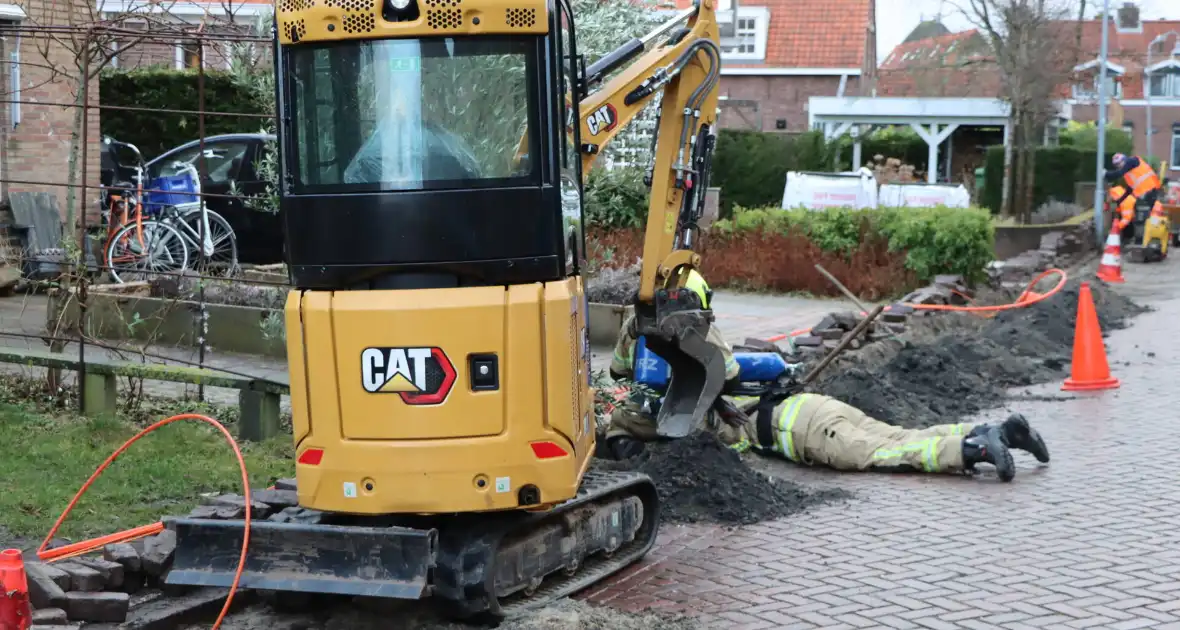 Opnieuw gaslekkage na werkzaamheden voor glasvezelaanleg - Foto 3