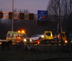 Flinke vertraging door ongeval op snelweg