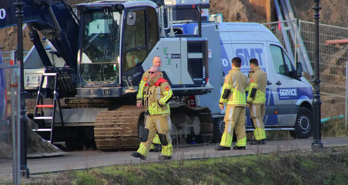 Gaslekkage tijdens werkzaamheden