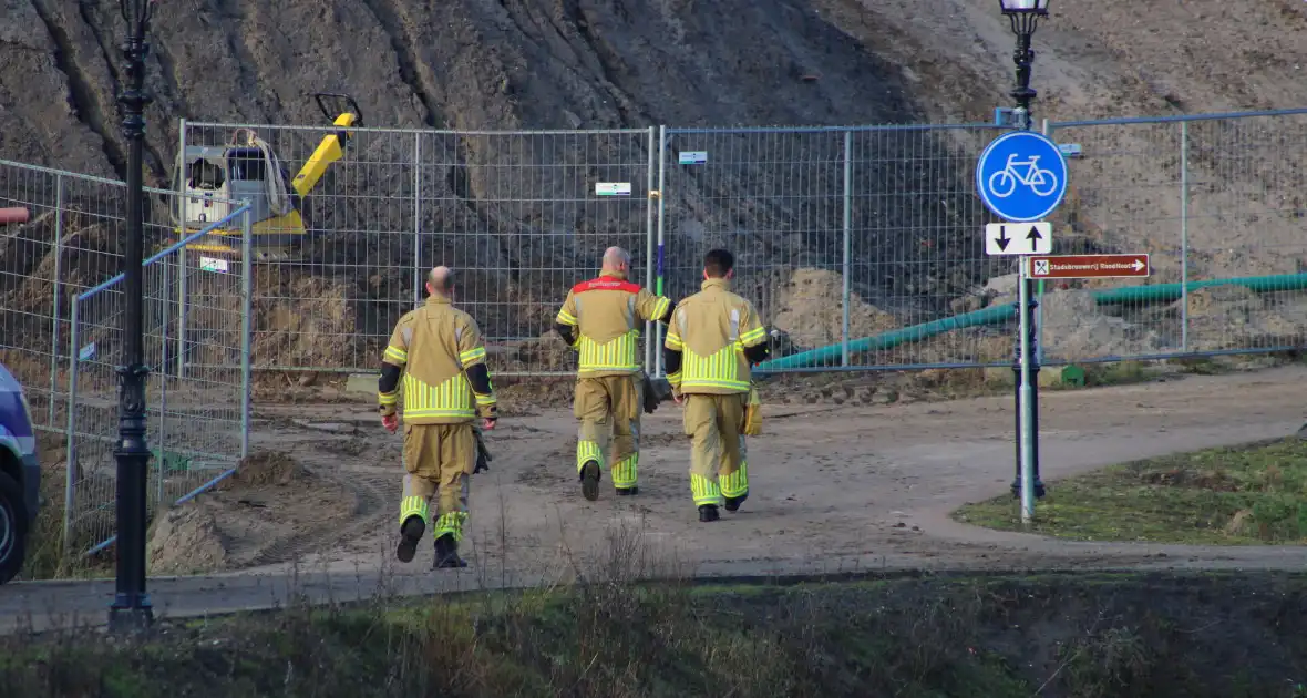 Gaslekkage tijdens werkzaamheden - Foto 1