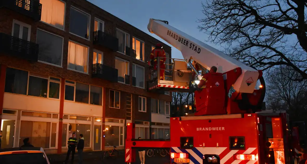 Rookontwikkeling door brand in meterkast - Foto 2