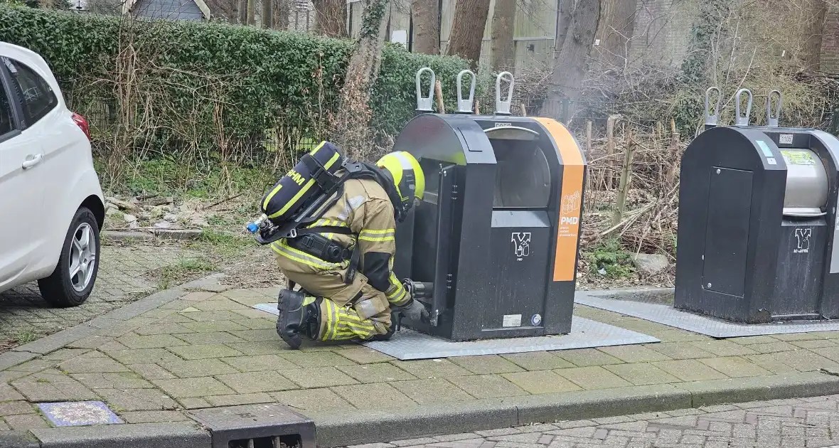 Brandweer blust ondergrondse plastic container - Foto 2