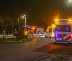 Achtervolging eindigt in ongeval met flinke schade