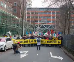 Massale politie-inzet bij demonstratie Extinction Rebellion