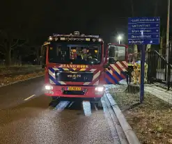 Brandweer ingezet voor lekkende stoomleiding