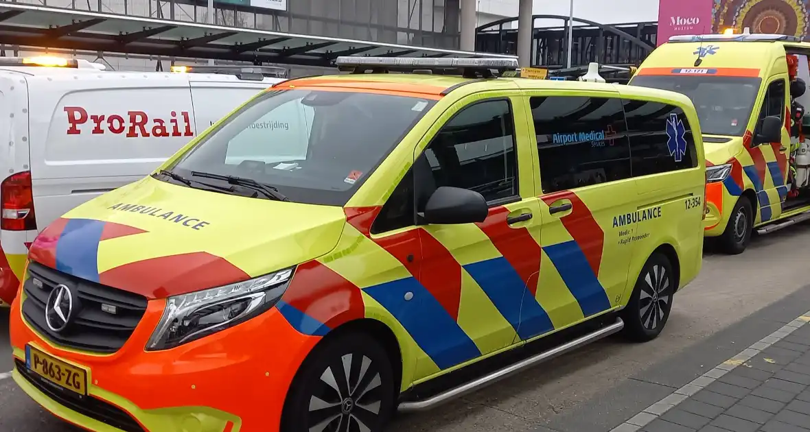 Treinverkeer Schiphol gestremd door aanrijding - Foto 3