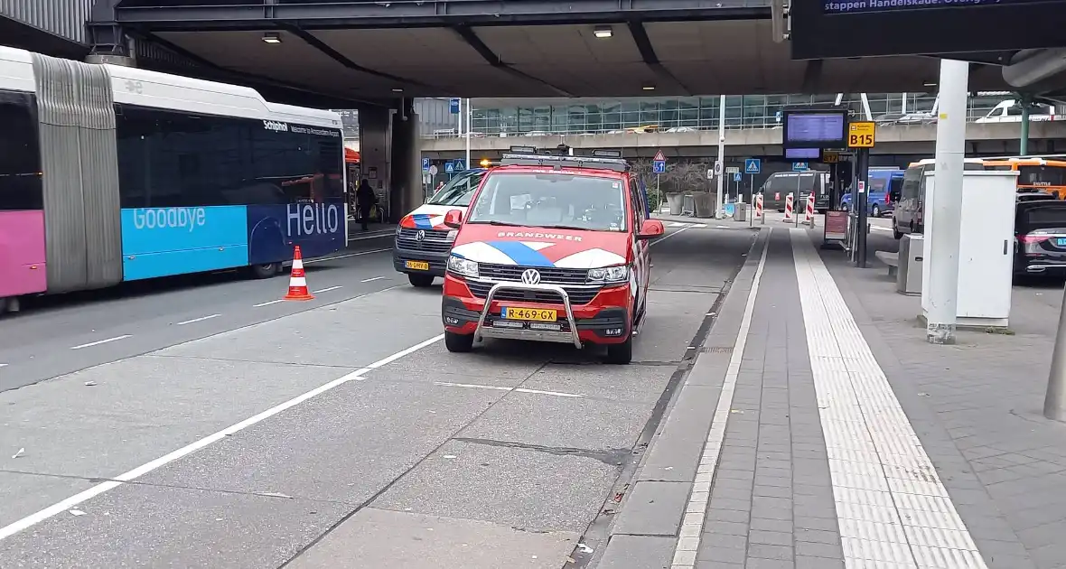 Treinverkeer Schiphol gestremd door aanrijding - Foto 6