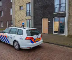 Veel schade nadat woning werd beschoten