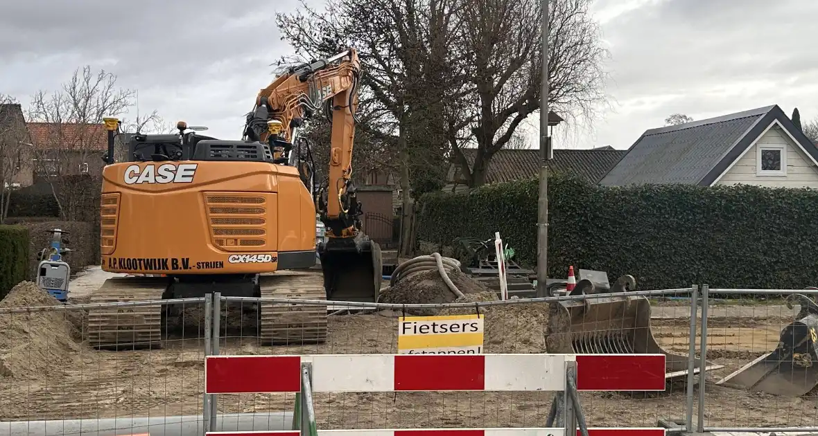 Woningen zonder water door gesprongen leiding tijden werkzaamheden - Foto 2