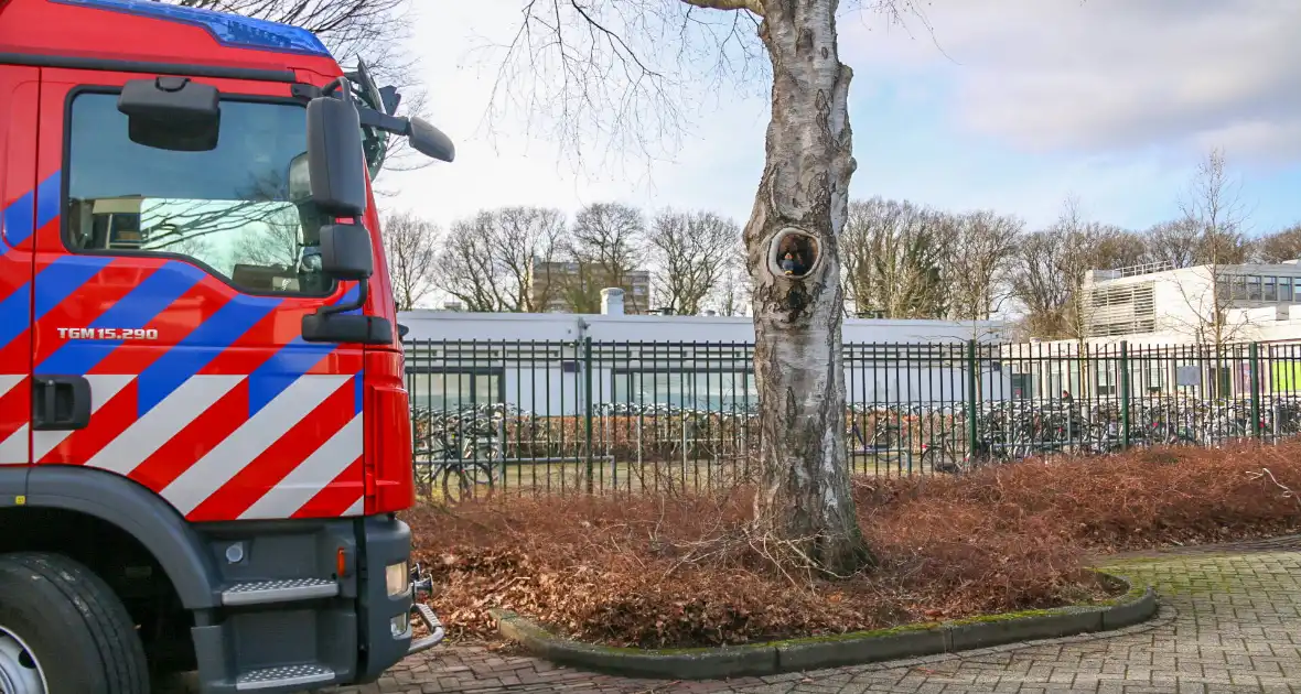 Meerdere leerlingen na drie uur uit lift bevrijdt - Foto 2