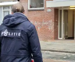 Schade door explosie in trappenhuis van flat