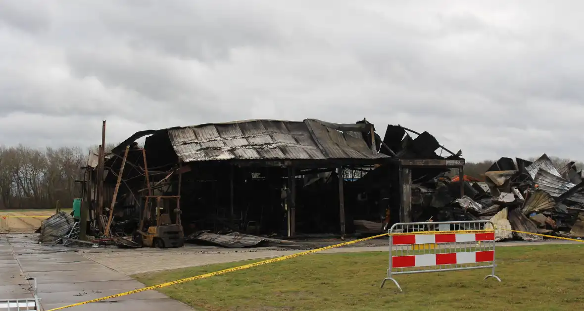 Schade goed zichtbaar na verwoestende brand