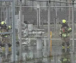 Onderzoek naar mogelijke gaslekkage in verdeelstation