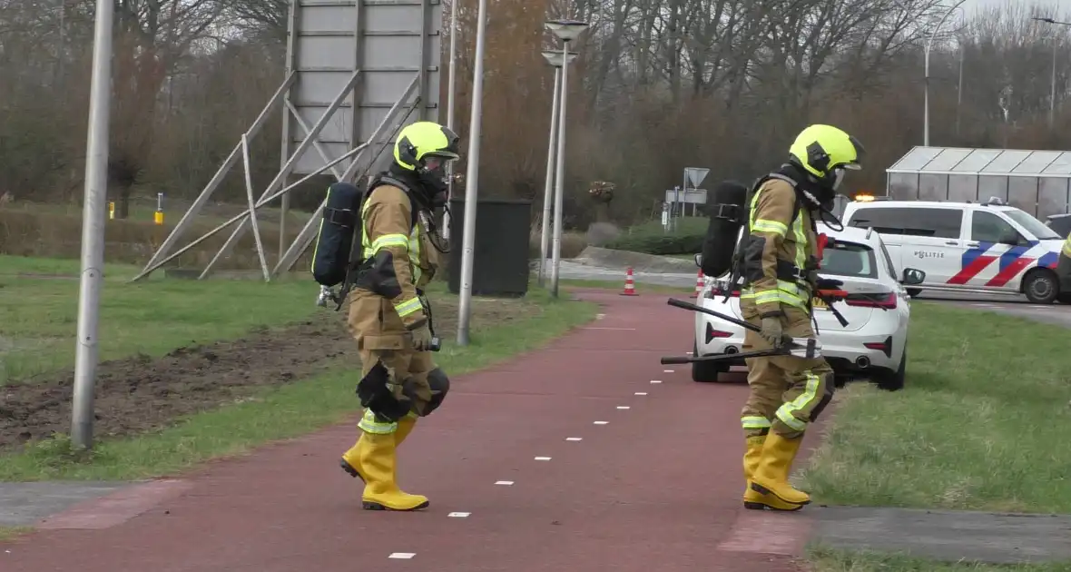 Onderzoek naar mogelijke gaslekkage in verdeelstation - Foto 9