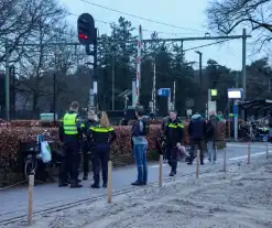 Arrestatieteam arresteert man na melding van wapen bij station