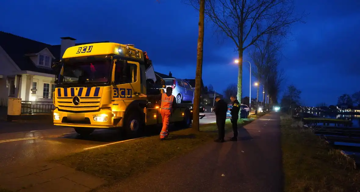 Veel schade bij botsing