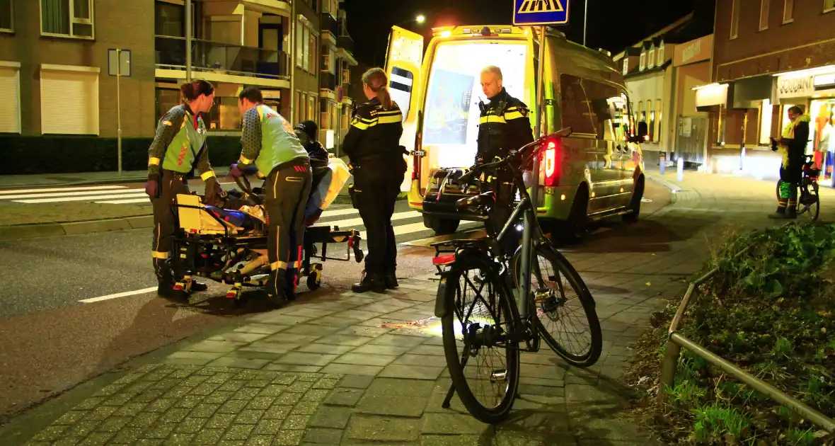 Fietser raakt gewond door val