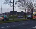Twee automobilisten botsing op bekende kruising