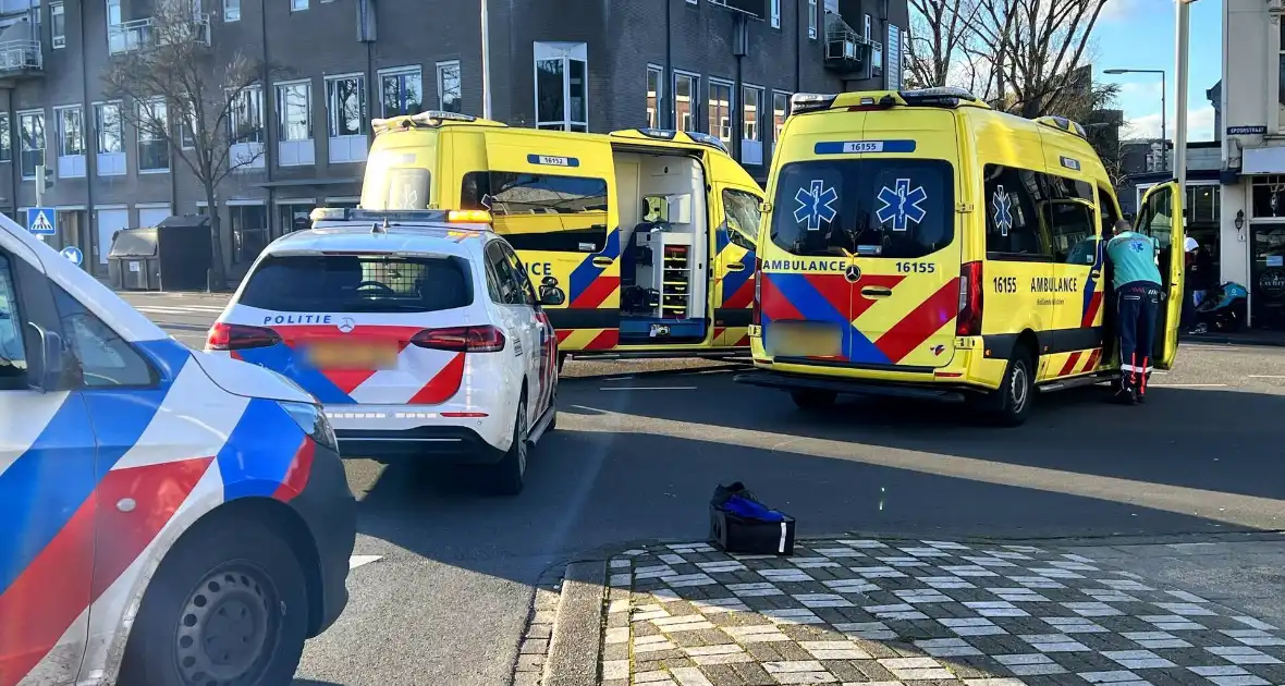 Traumateam ingezet bij aanrijding tussen lijnbus en fietser