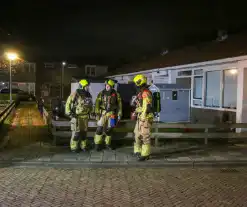 Brandweer controleert woning op gaslucht