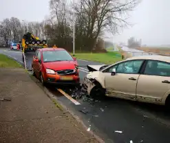 Veel bekeuringen bij frontale botsing