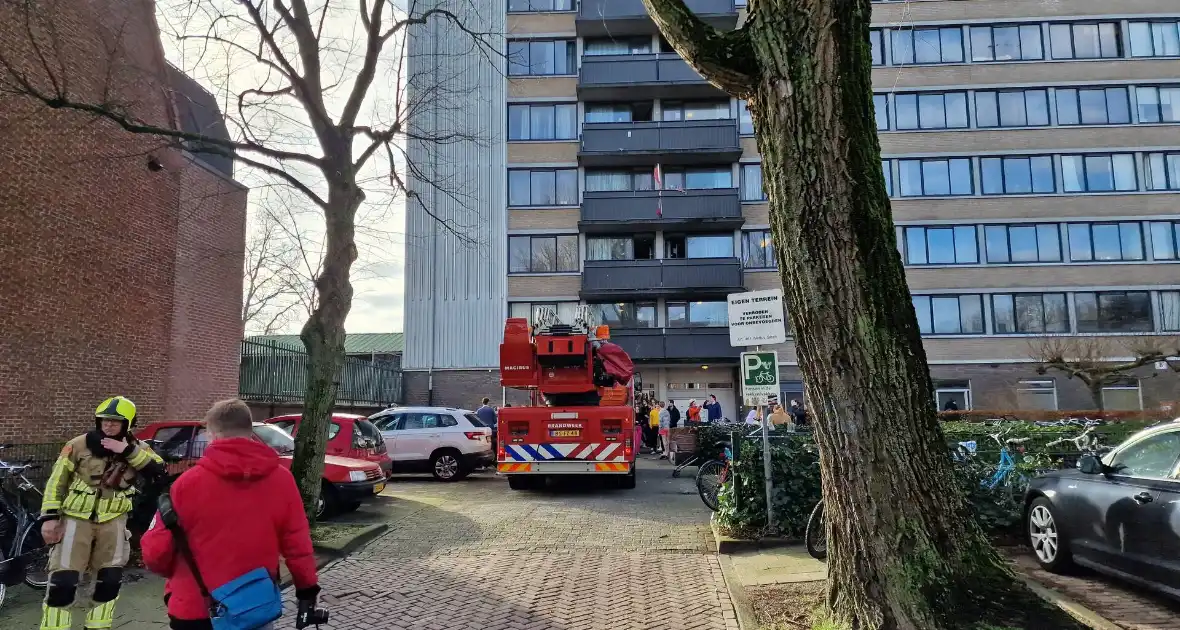 Flatgebouw ontruimd door brand - Foto 6