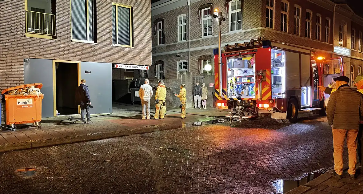 Vuilcontainers in brand in nieuwbouwwoning