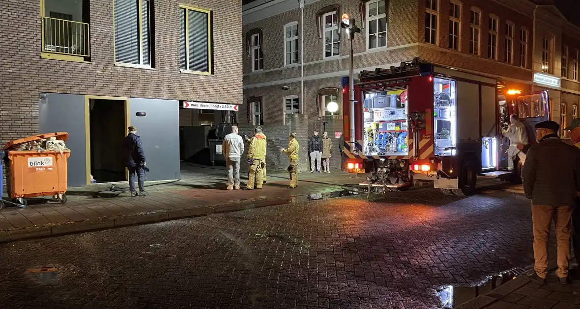 Vuilcontainers in brand in nieuwbouwwoning - Foto 1