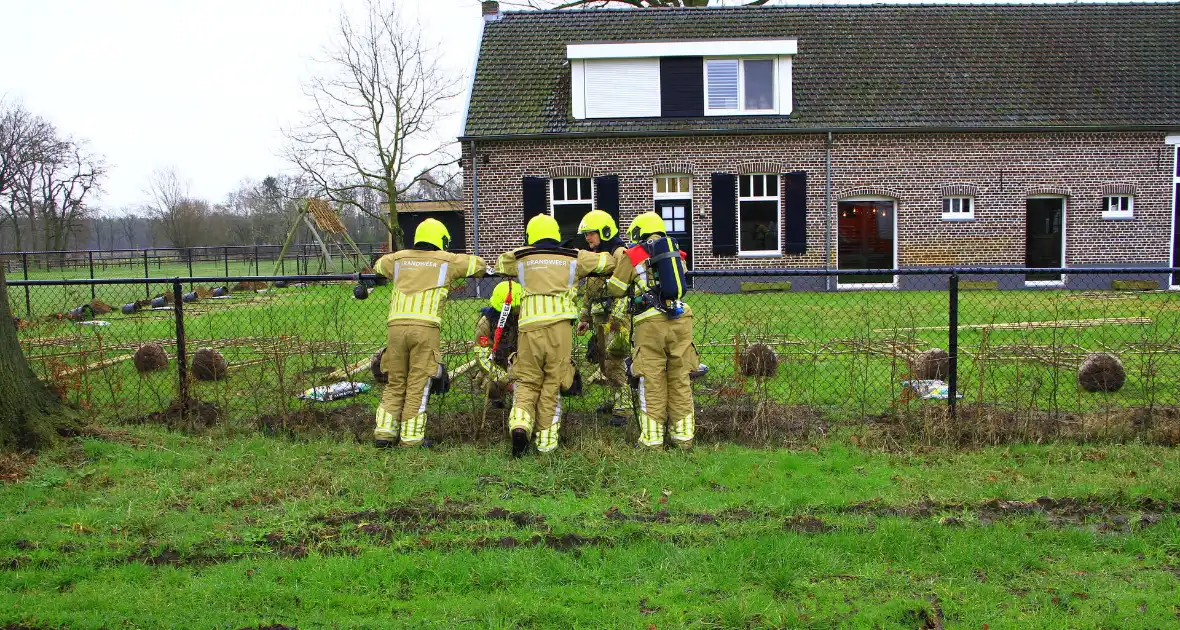 Gasleiding geraakt tijdens planten van bomen - Foto 2