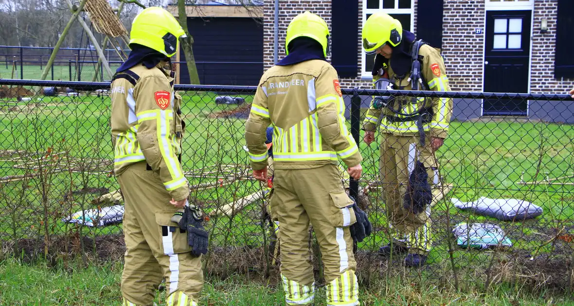 Gasleiding geraakt tijdens planten van bomen - Foto 4