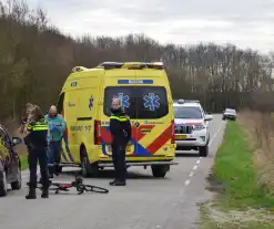 Wielrenner zwaargewond bij botsing met automobilist