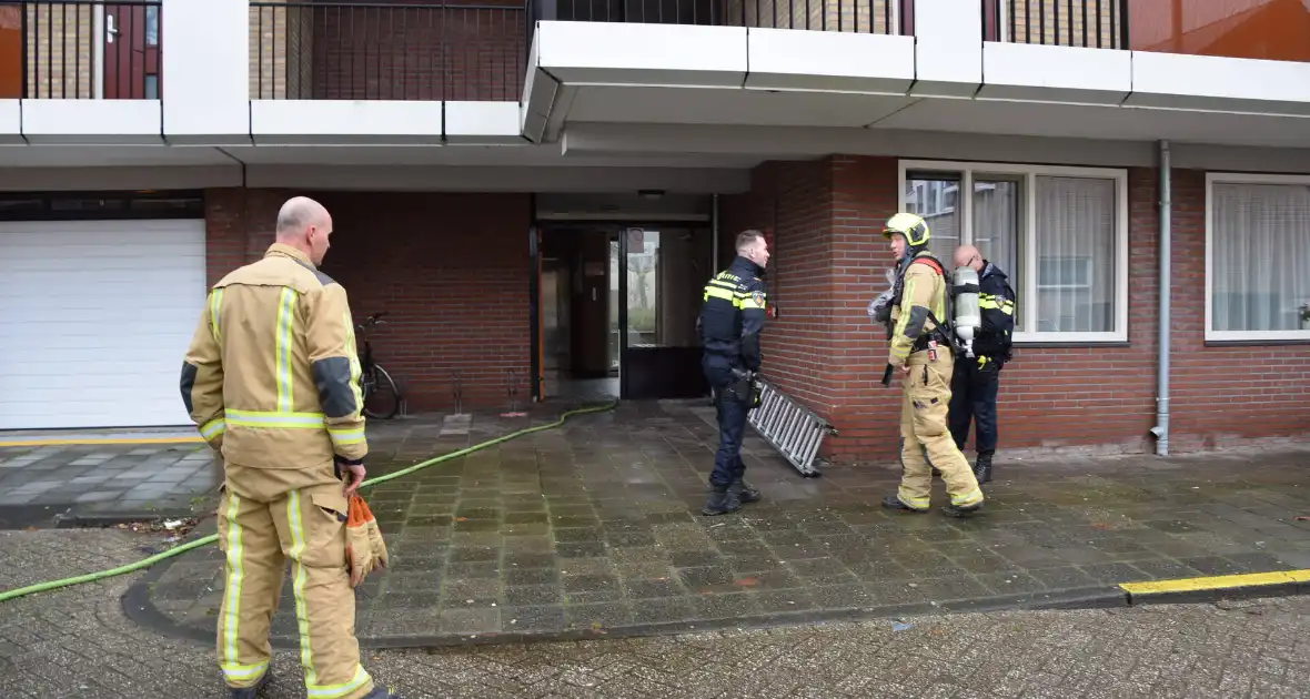 Brand in kelderbox snel onder controle - Foto 4