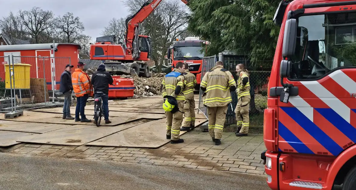 Gaslek op bouwplaats voormalig kinderdagverblijf - Foto 1