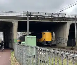 Politie-Inzet langs spoor hindert treinverkeer