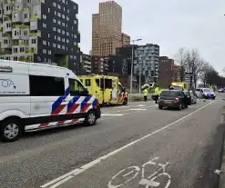 Ernstig ongeval tussen motorrijder en automobilist