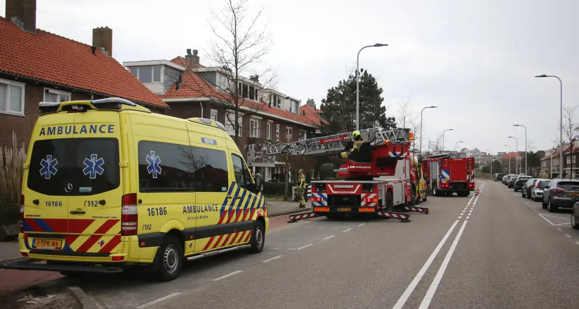 Wateroverlast nadat persoon onwel wordt in badkamer