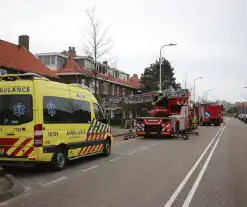 Wateroverlast nadat persoon onwel wordt in badkamer