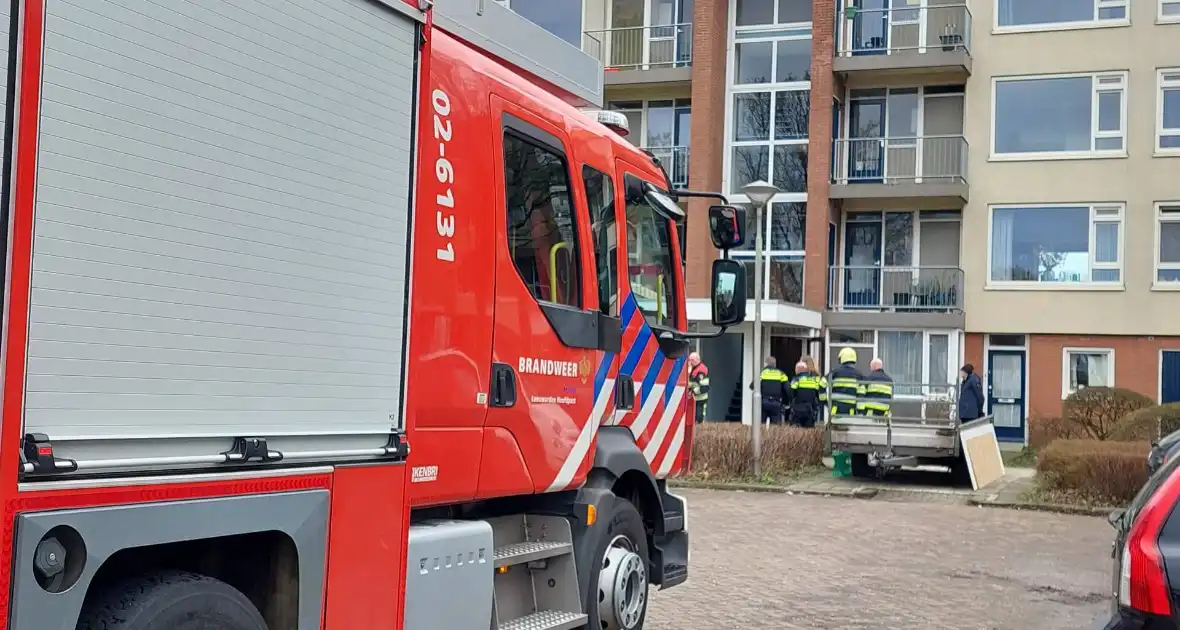 Brandweer verricht metingen in kelderboxen - Foto 1