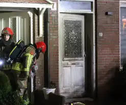 Brandstichting bij woning