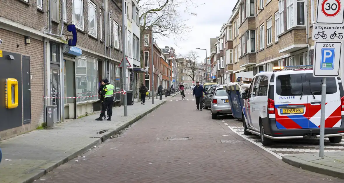 Onderzoek naar aantreffen onbekende stof in leegstaande winkel - Foto 8