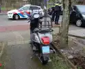 Scooterrijder geschept door afslaande automobilist