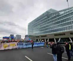 Meer dan 300 aanhoudingen bij demonstratie