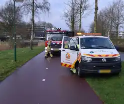 Mogelijk aangereden waterhoen houdt hulpdiensten bezig