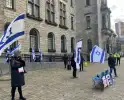 Pro Israëlische demonstratie bij gemeentehuis