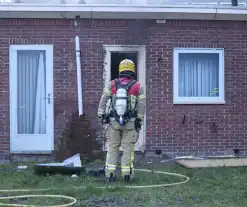 Opnieuw brand in sloopwoningen