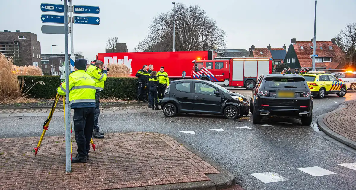 Gewonde bij zware aanrijding