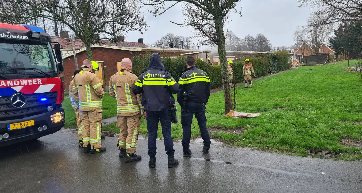 Wederom brand bij sloopwoningen